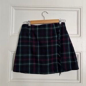 BB Dakota Tartan Plaid Mini Skirt